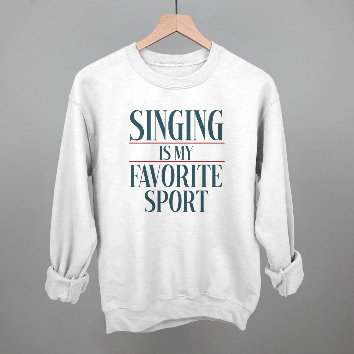 Singing Is My Favorite Sport