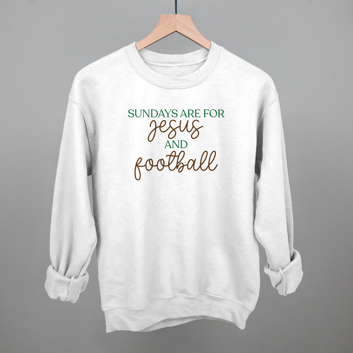 Sundays Are For Jesus And Football