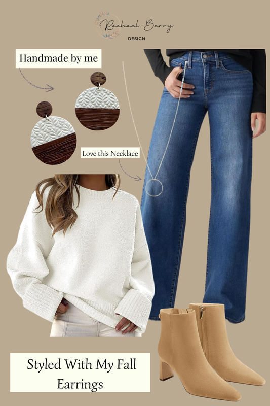 Effortless Warm Style: Cozy Neutrals, Denim & Handmade Details
