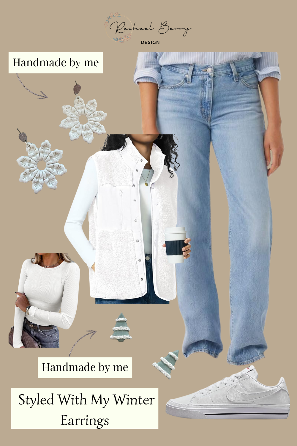 Casual in Winter Whites