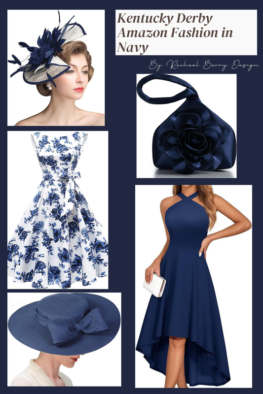 Kentucky Derby Amazon Fashion in Navy