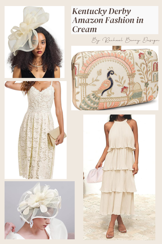 Kentucky Derby Amazon Fashion in Cream