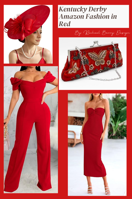 Kentucky Derby Fashion in Red