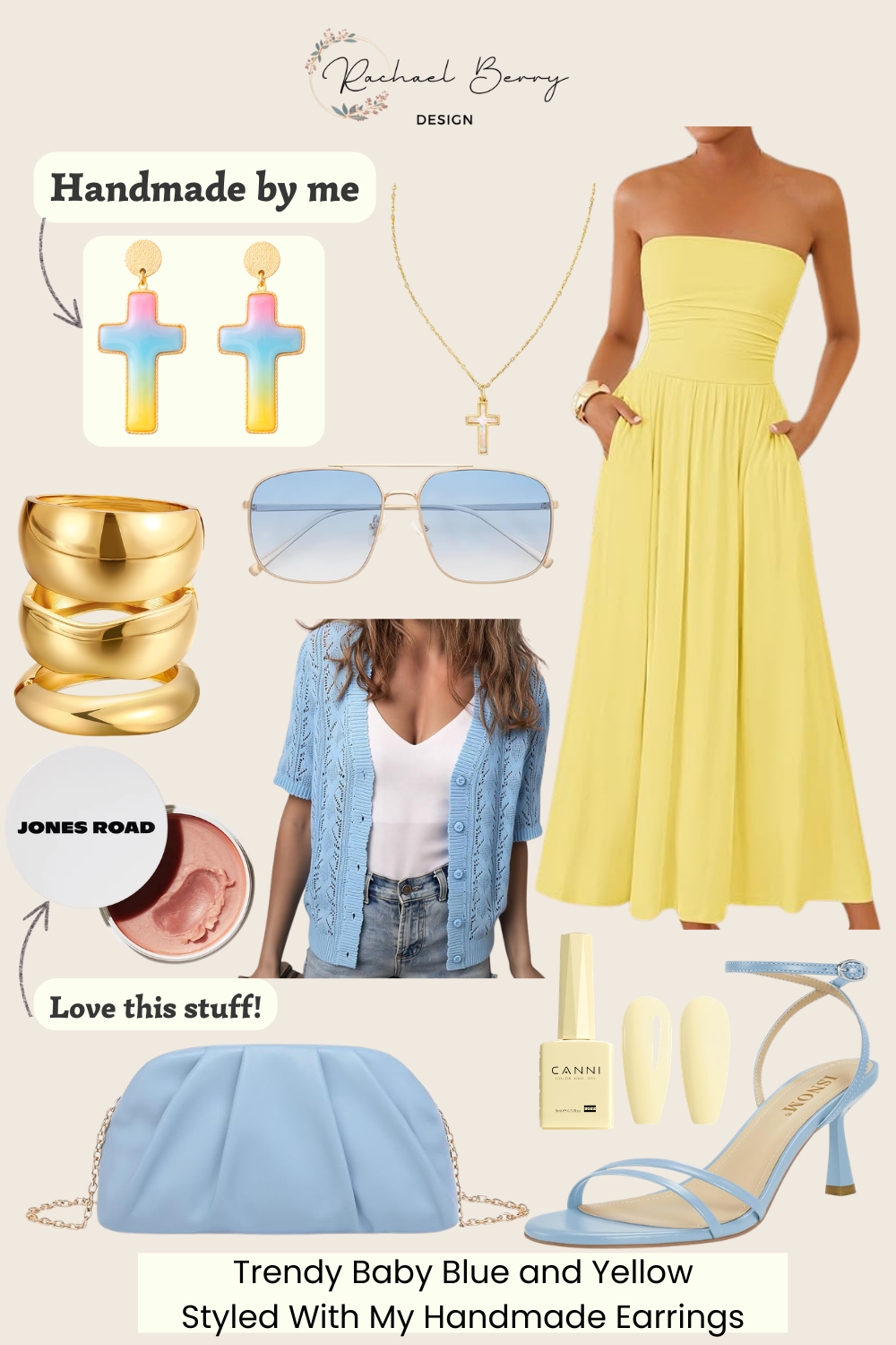 Sunshine & Blue Skies (Styling Baby Blue and Soft Yellow)