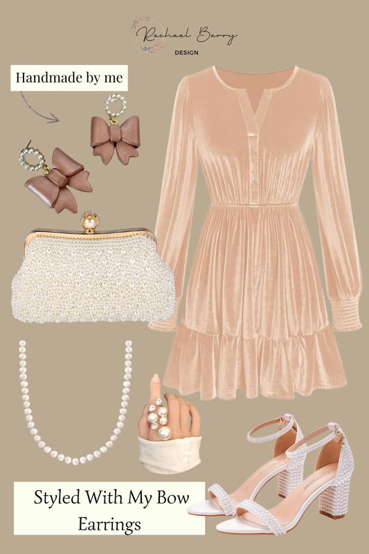 Champagne Blush and Pearl Elegance