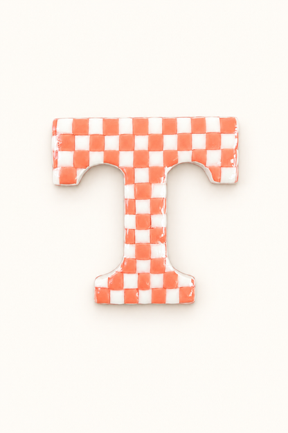 Tennessee Checkerboard “T” Magnet
