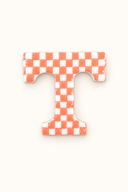 Tennessee Checkerboard “T” Magnet
