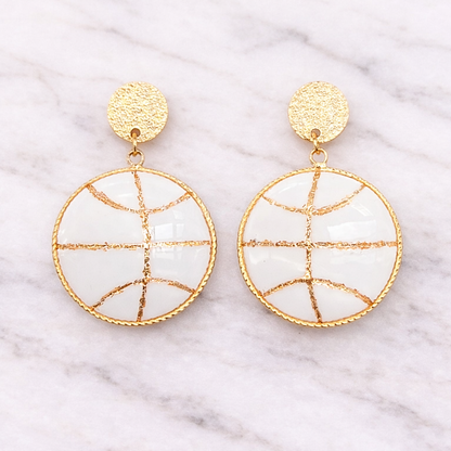 Championship Gold Earrings