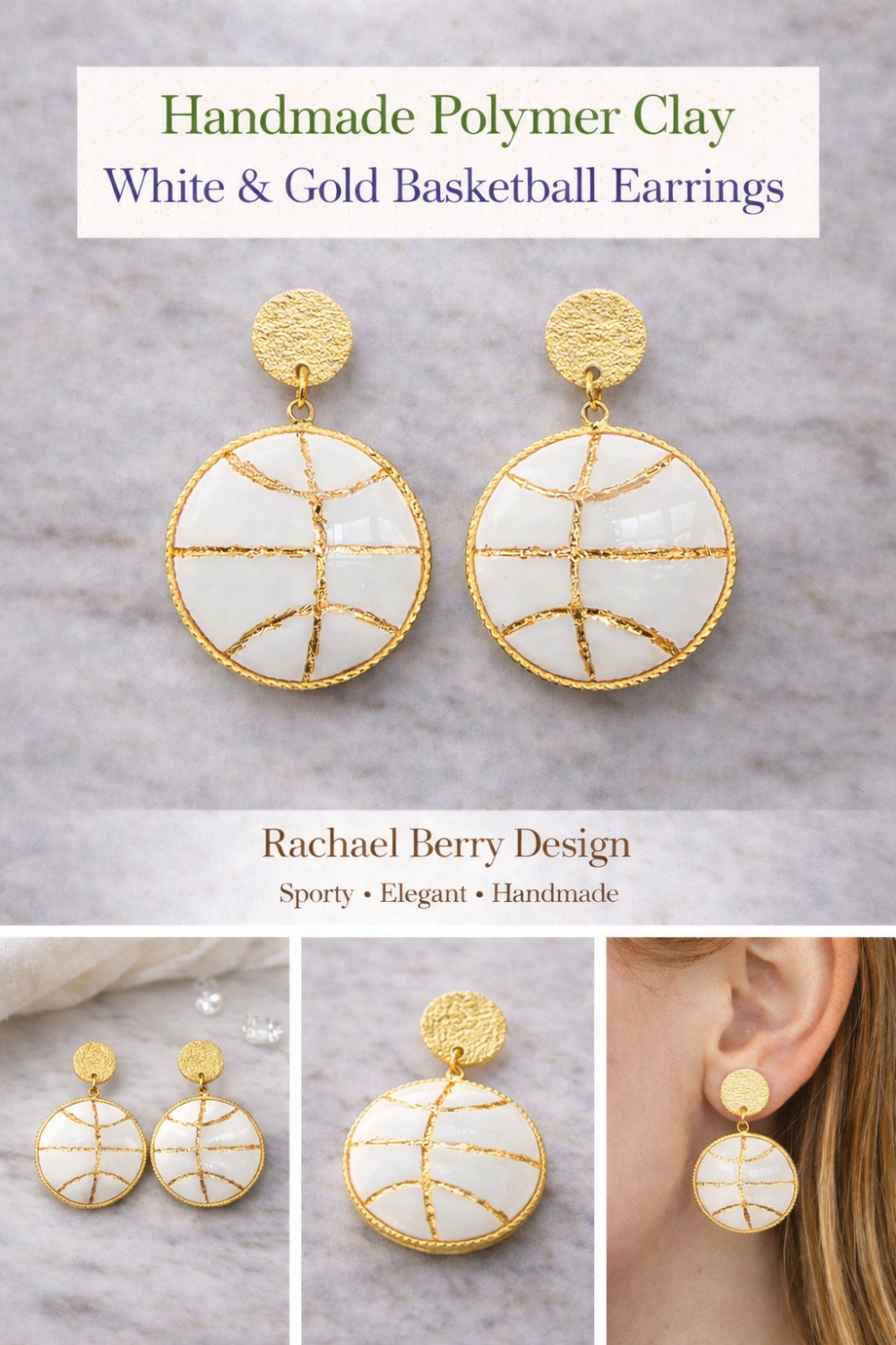 Championship Gold Earrings