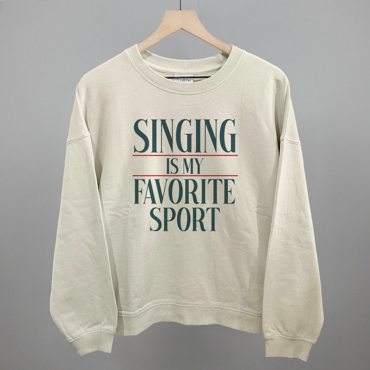 Singing Is My Favorite Sport