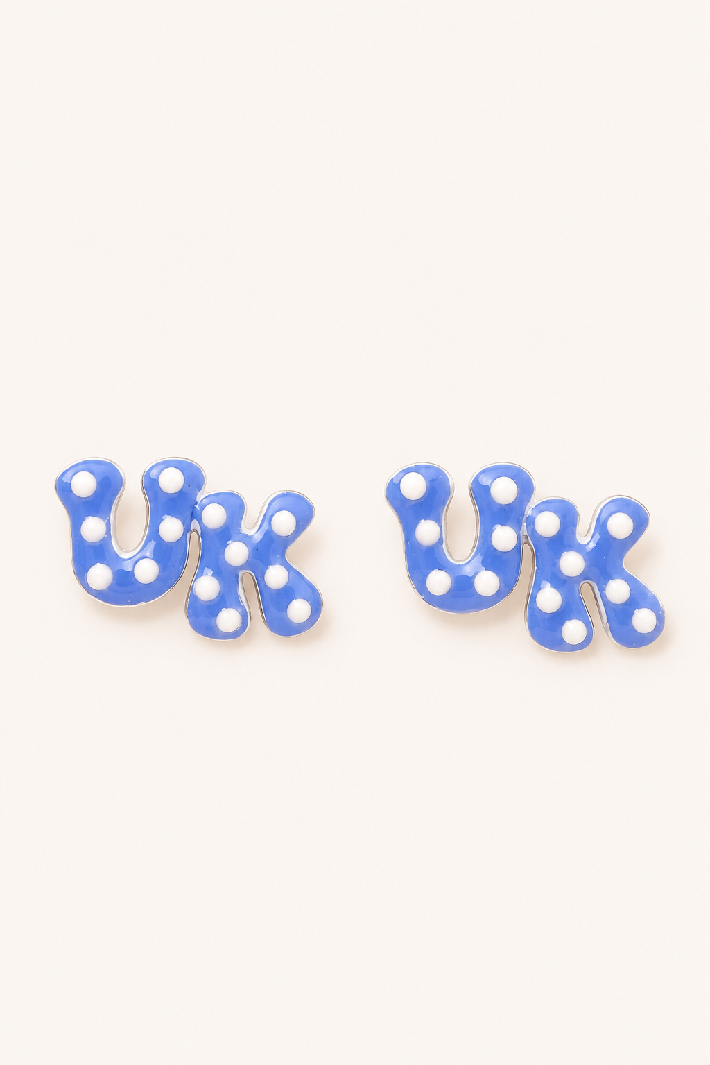 Team Spirit Polka Dot Studs