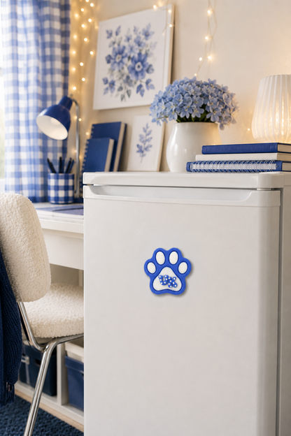 Wildcat Paw Print Magnet