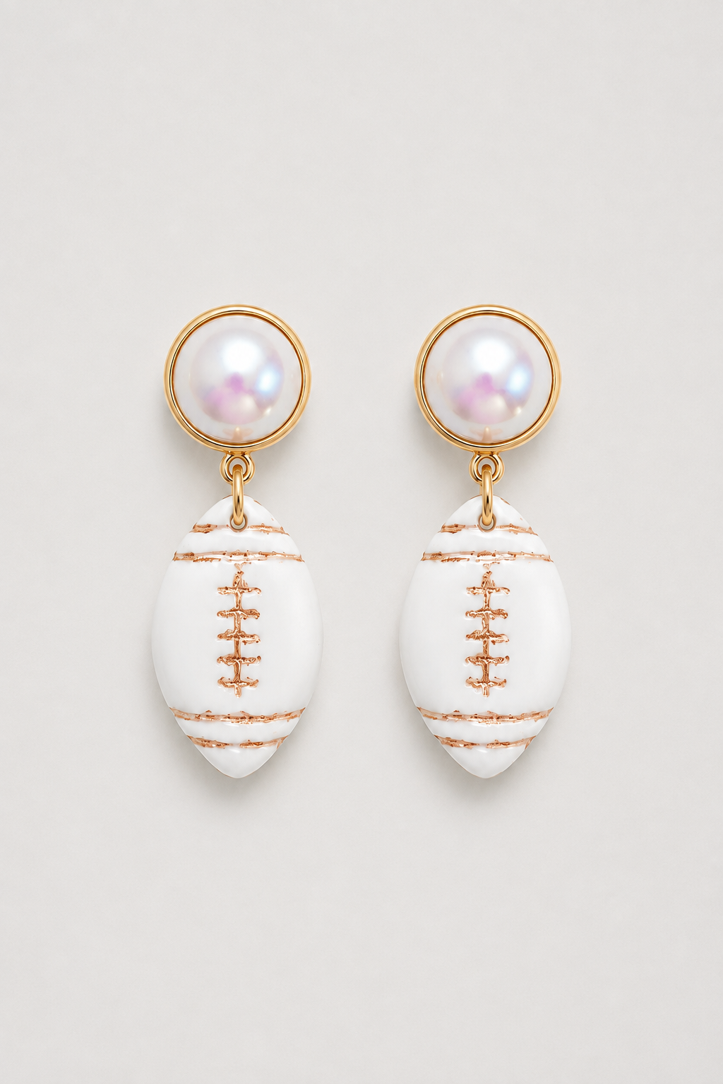 Sunday Pearls Football Drops