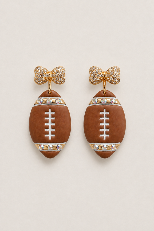Saturday Sparkle Football Drops