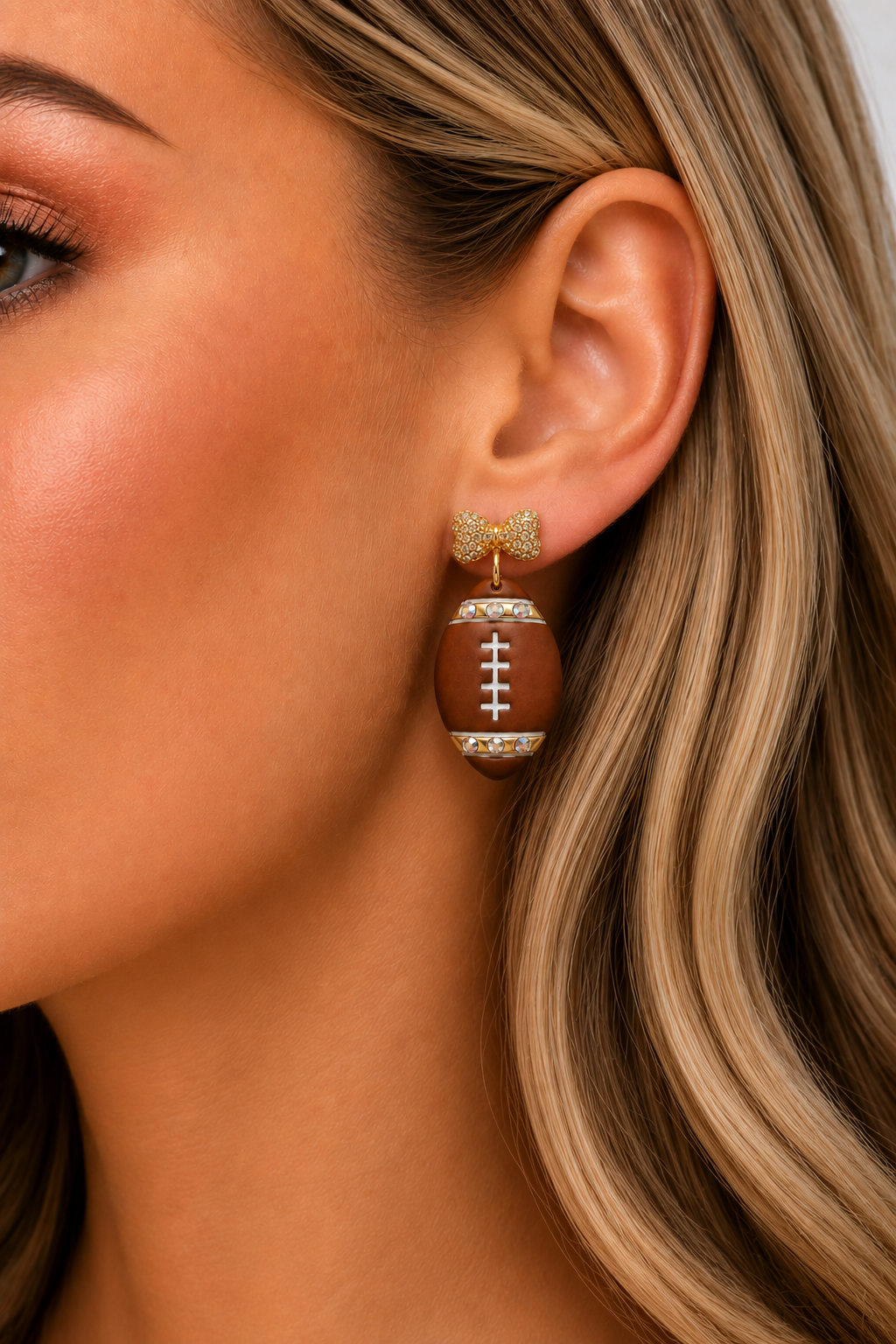 Saturday Sparkle Football Drops