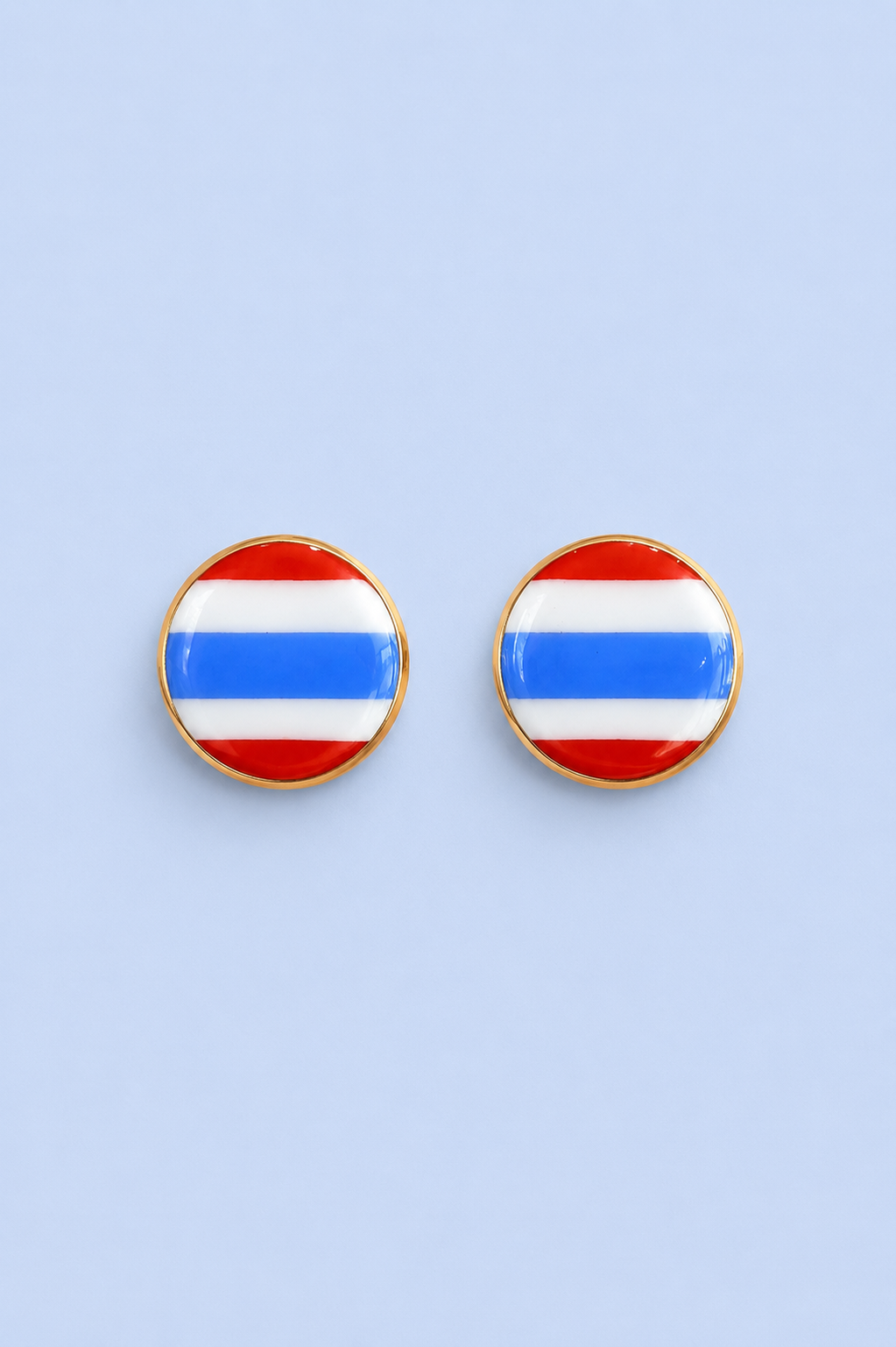 Patriot Stripe Studs