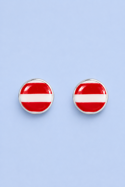 Patriot Stripe Studs