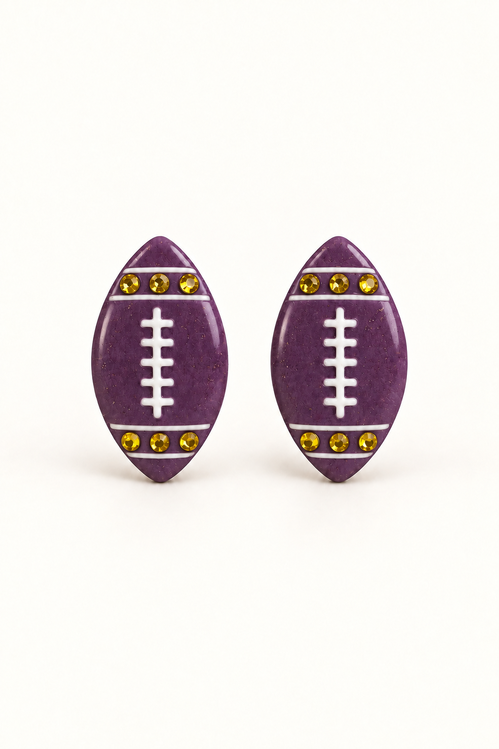 Friday Night Lights Football Studs (Multiple Team Colors)