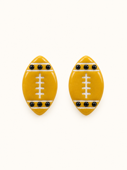 Friday Night Lights Football Studs (Multiple Team Colors)
