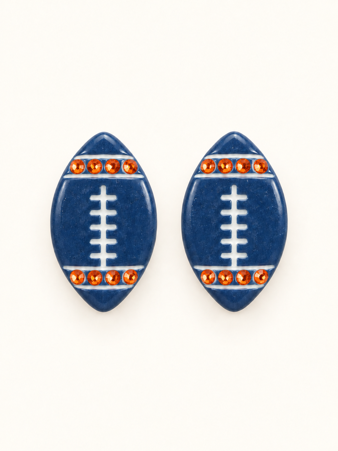 Friday Night Lights Football Studs (Multiple Team Colors)