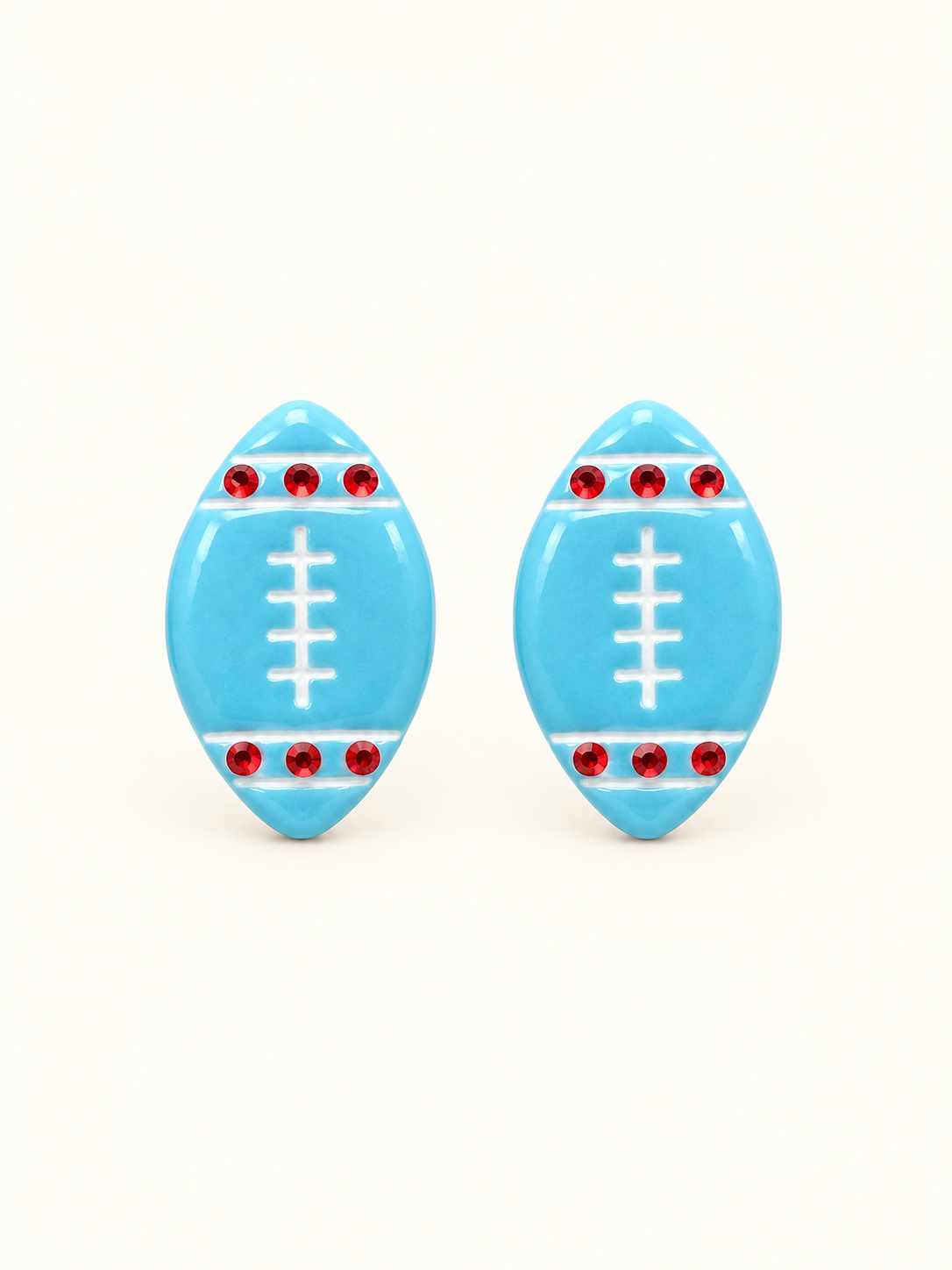 Friday Night Lights Football Studs (Multiple Team Colors)