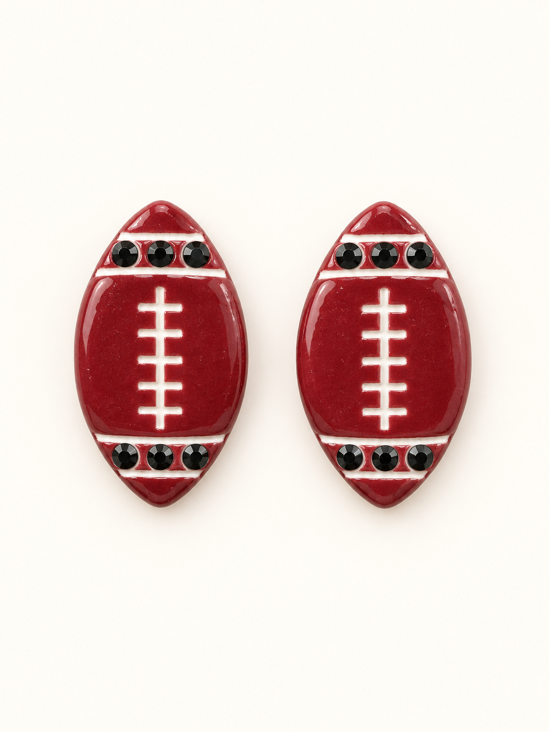 Friday Night Lights Football Studs (Multiple Team Colors)