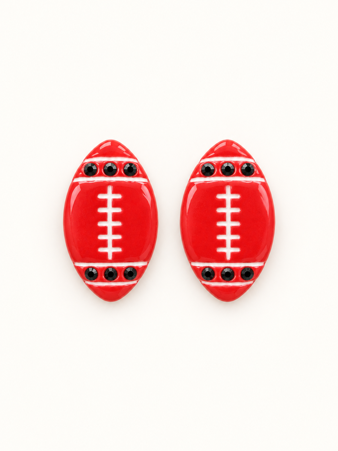 Friday Night Lights Football Studs (Multiple Team Colors)