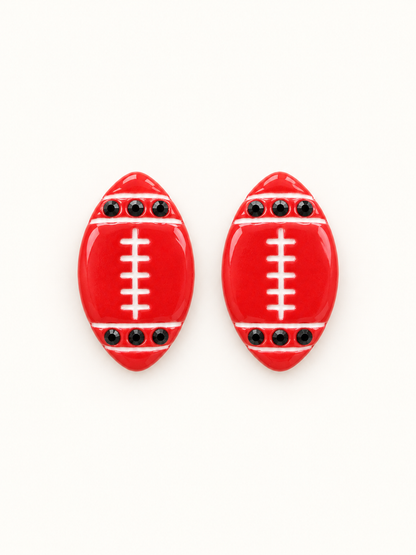 Friday Night Lights Football Studs (Multiple Team Colors)