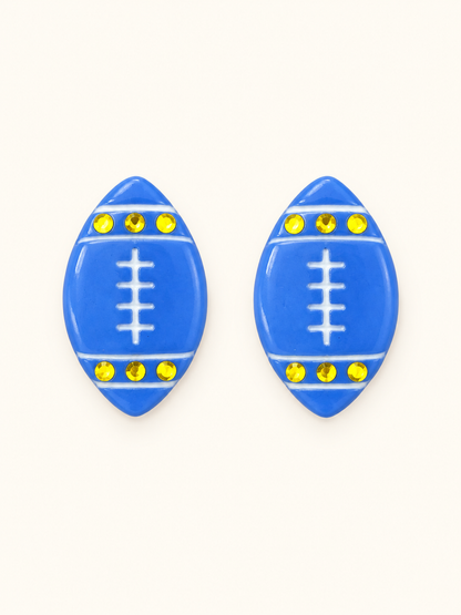 Friday Night Lights Football Studs (Multiple Team Colors)