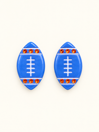 Friday Night Lights Football Studs (Multiple Team Colors)
