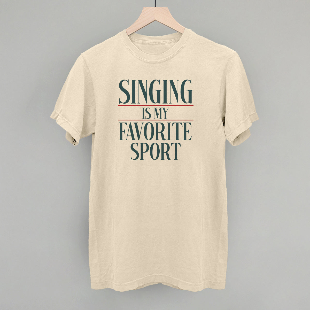 Singing Is My Favorite Sport