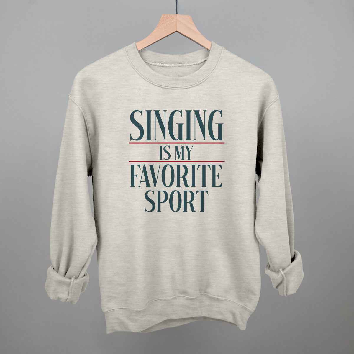 Singing Is My Favorite Sport