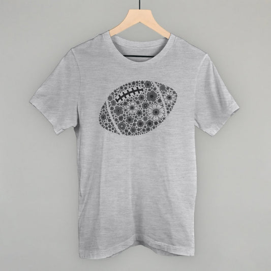 Floral Football Grey