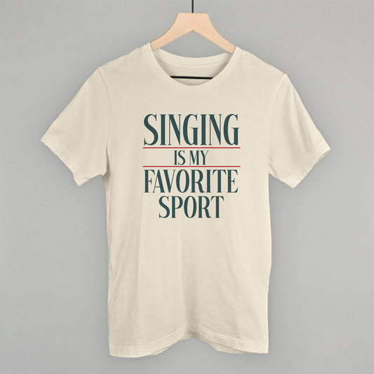 Singing Is My Favorite Sport