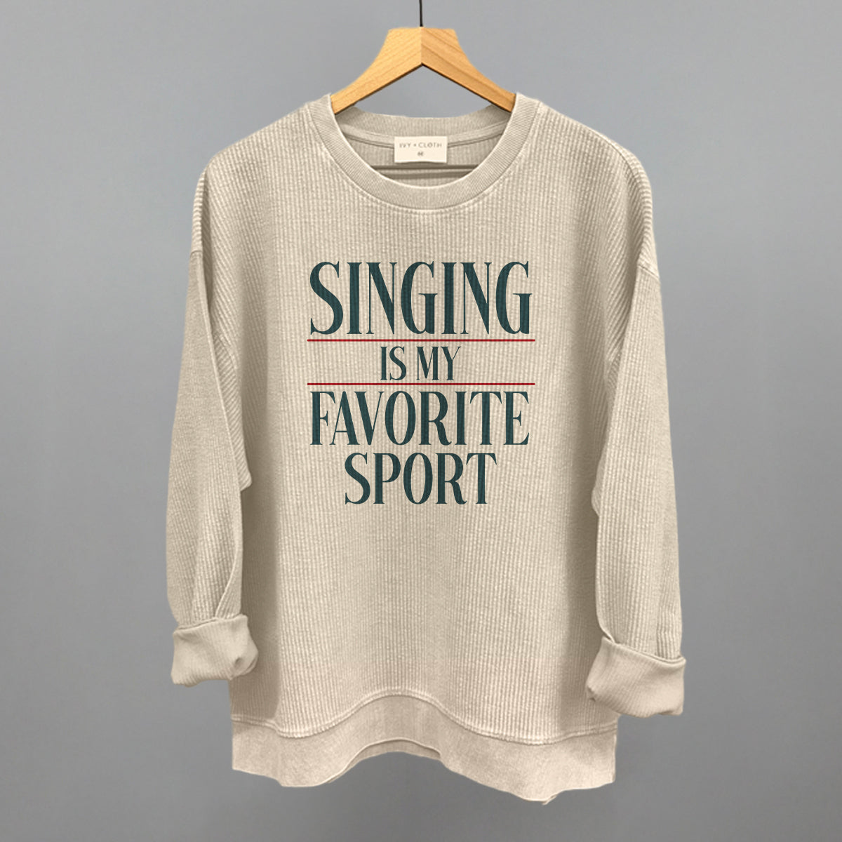 Singing Is My Favorite Sport