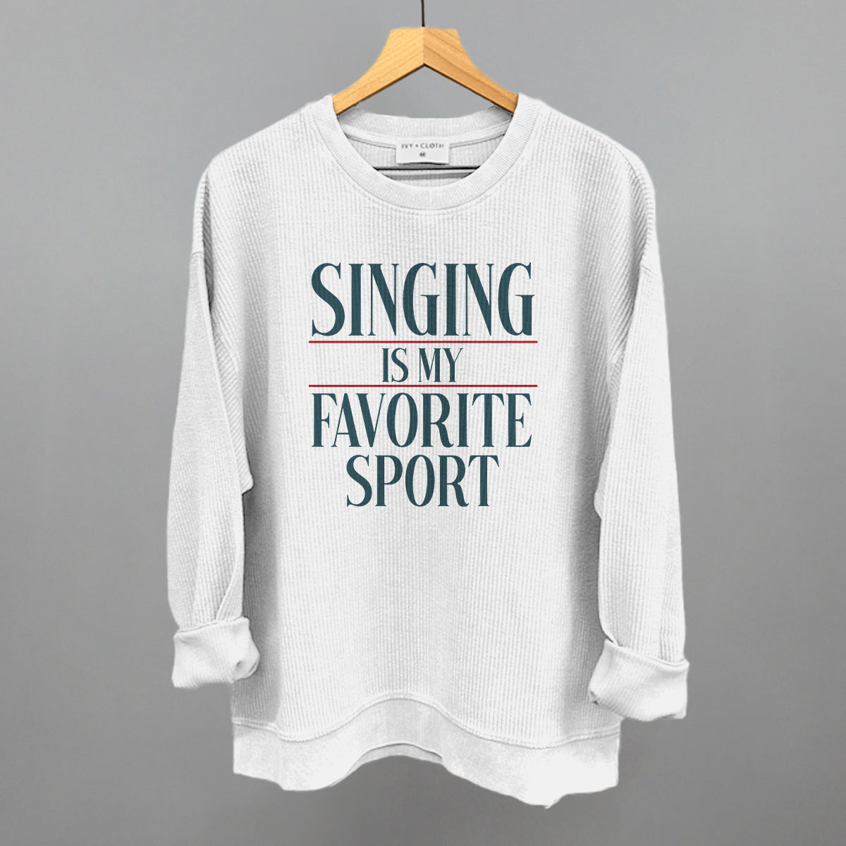 Singing Is My Favorite Sport