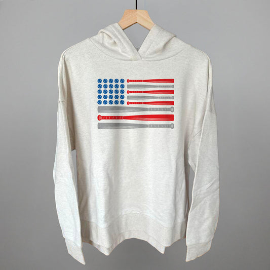 Baseball American Flag
