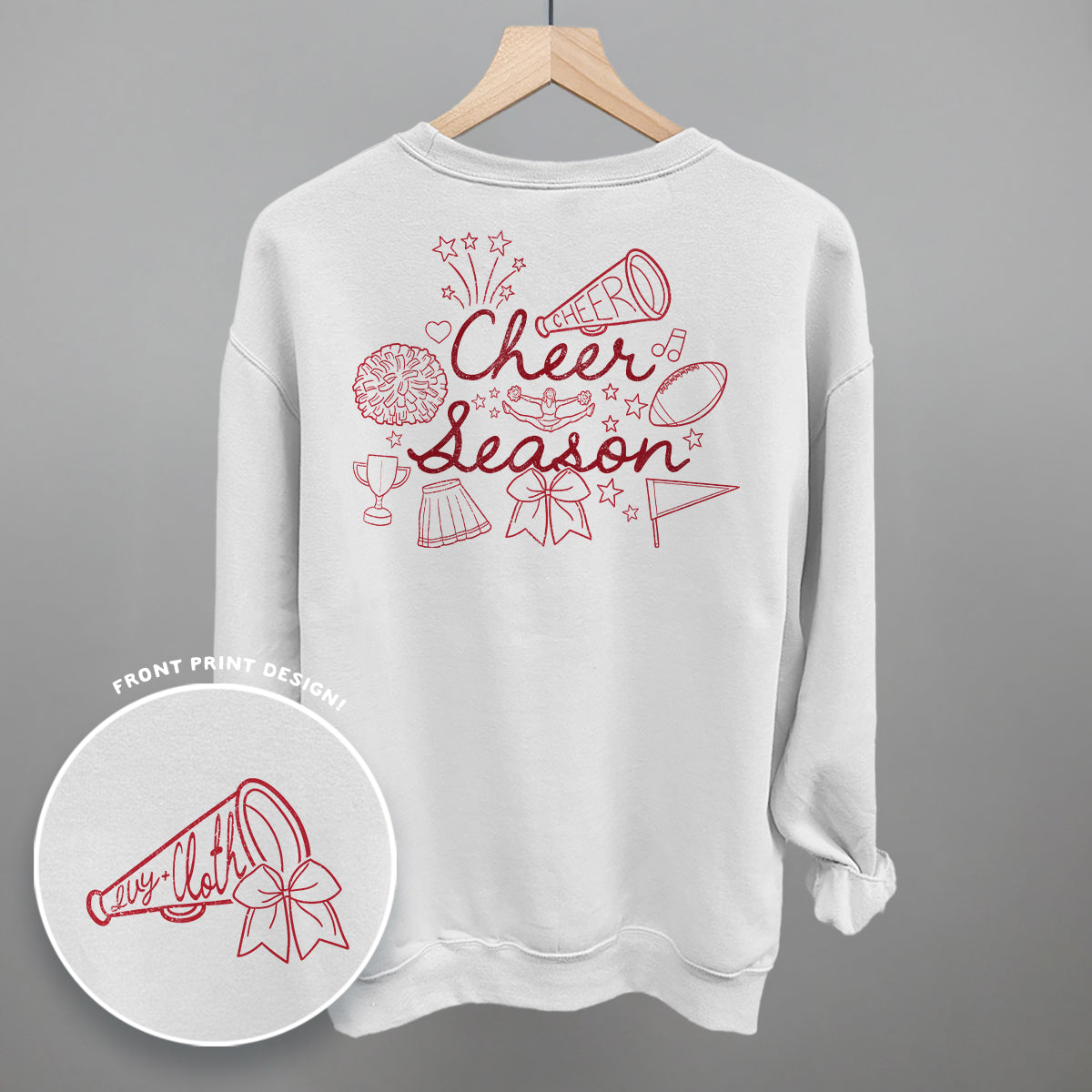 Cheer Season Doodles (Back Print)