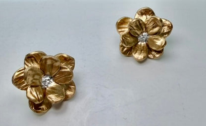 Golden Bloom Studs