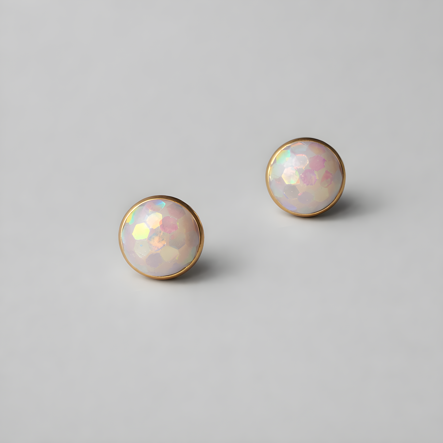 Moonlight Confetti Studs
