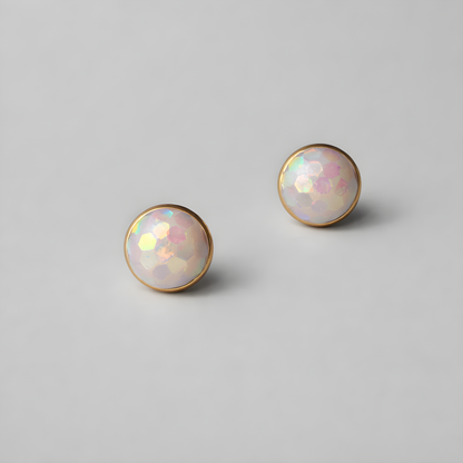 Moonlight Confetti Studs