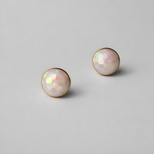 Moonlight Confetti Studs