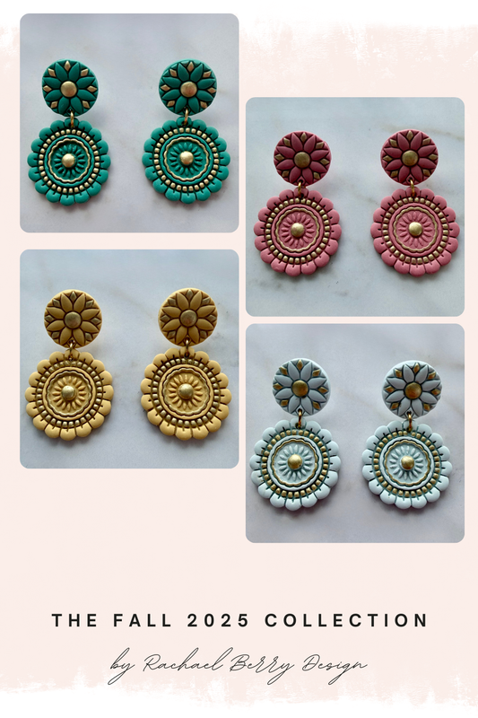 Color Bloom Mandala Earrings