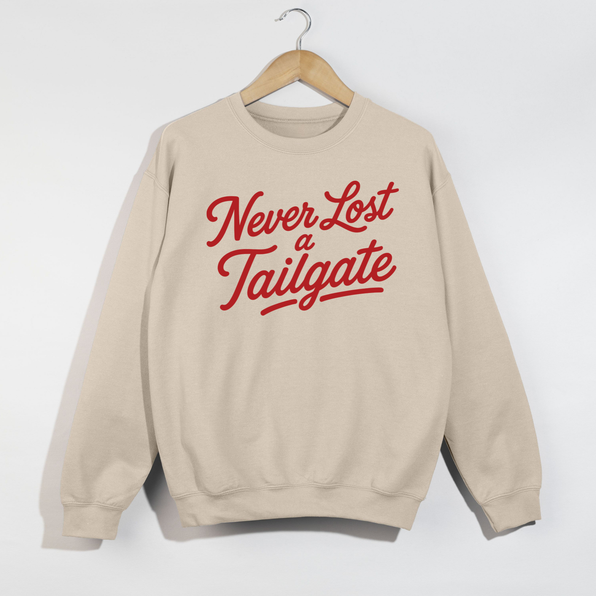 Never Lost a Tailgate Graphic Sweatshirt