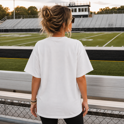 Never Lost a Tailgate Baby Blue Graphic Tee – Carolina Blue Football Game Day Shirt
